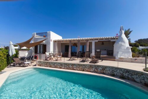 Alternative view of Villa Rocio (Binibeca Vell)